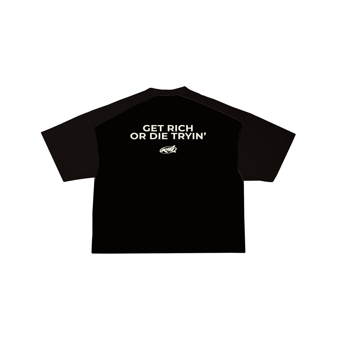 KDL Clo. 'GRODT' Cropped Oversized Tee