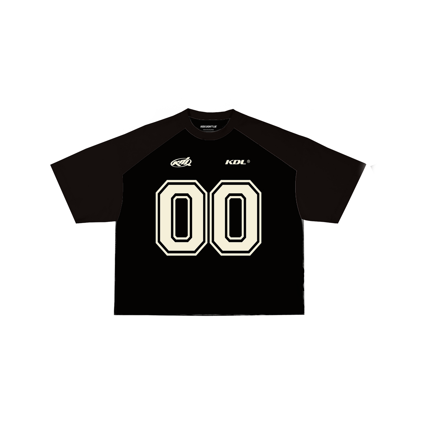 KDL Clo. 'GRODT' Cropped Oversized Tee