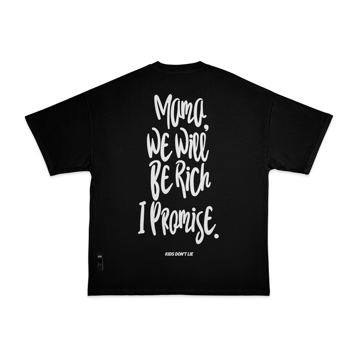 KDL Clo. 'I Promise' Oversized Tee