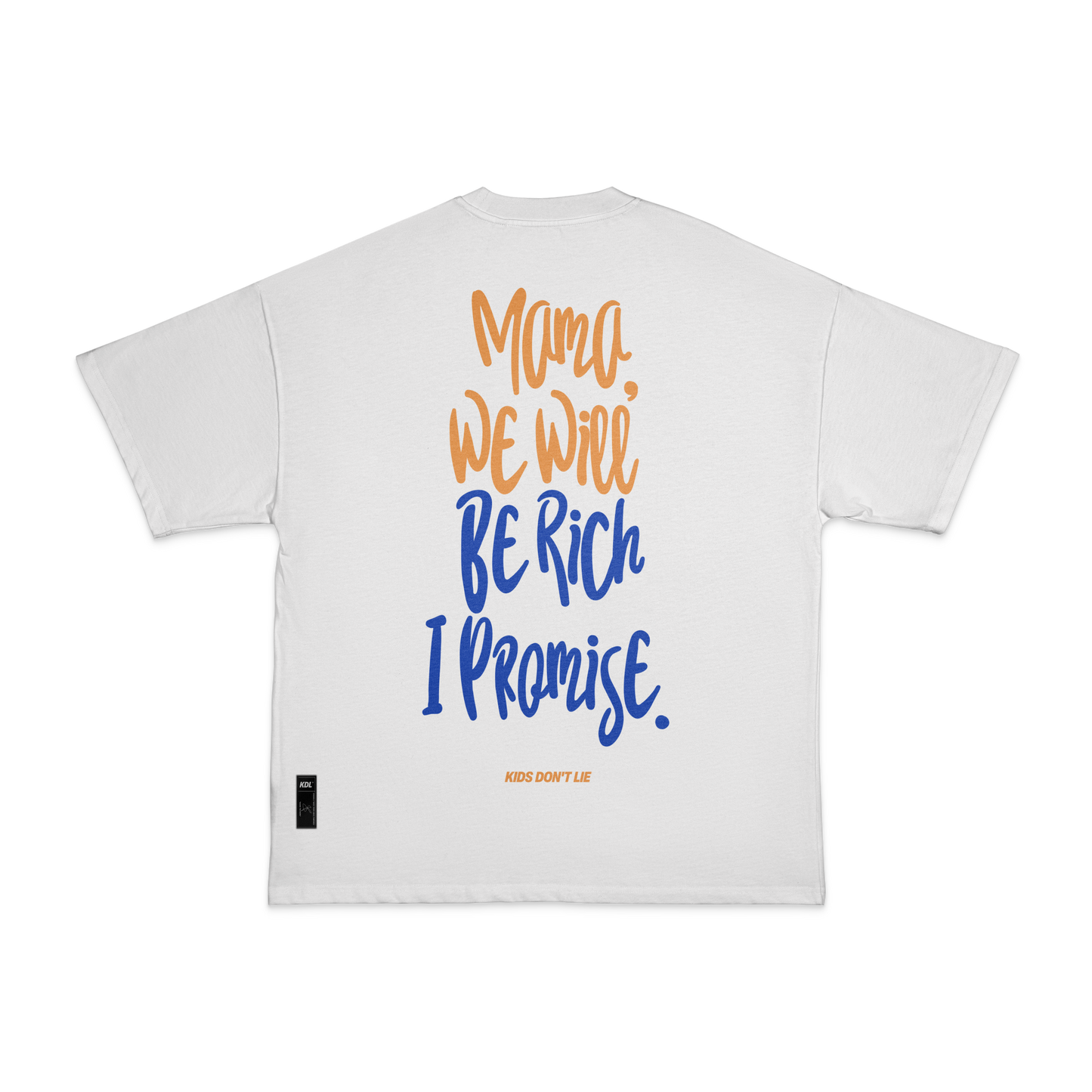 KDL Clo. 'I Promise' Oversized Tee