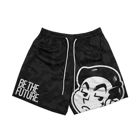KDL Clo. 'Big Logo' Mesh Short